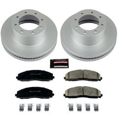 Power Stop CRK6403 Z17 Evolution Front Brake Kit for 2012-2022 Ford F-250 Super Duty 4 Wheel Drive product image