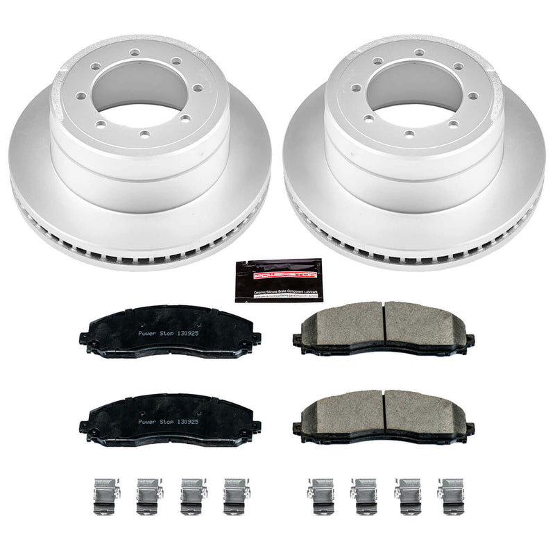 Power Stop CRK6406 Z17 Evolution Rear Brake Kit for 2013-2022 Ford F-350 Super Duty product image