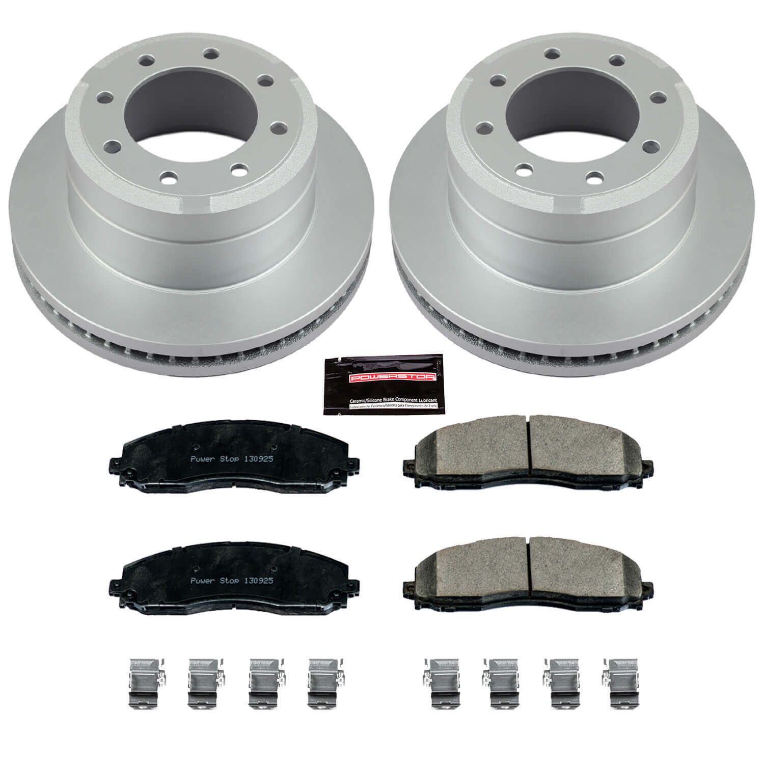 Power Stop CRK6407 Z17 Evolution Rear Brake Kit for 2012-2022 Ford F-250 Super Duty product image