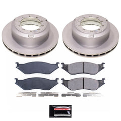 Power Stop CRK6410 - Front And Rear Z17 Evolution Pad And Rotor Kit vehicle fitment brake part