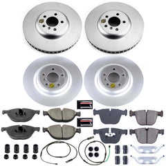 Power Stop CRK6415 Z23 Evolution Geomet Coated Front And Rear Pad And Rotor Kit for 2010-2015 BMW 550I GT product image