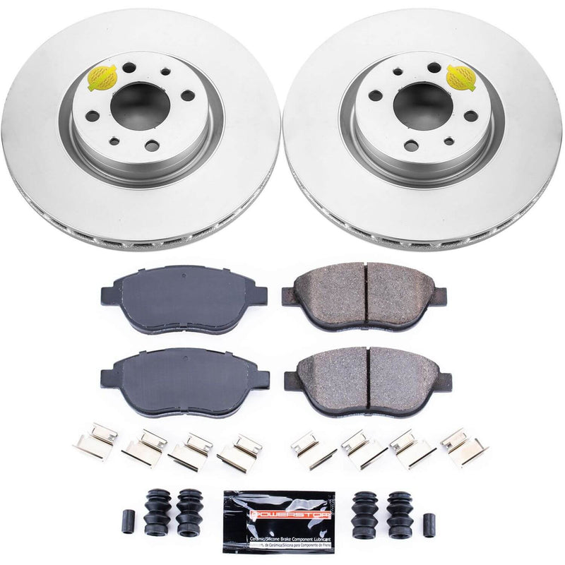 Power Stop CRK6426 Z23 Evolution Sport Front Brake Kit for 2012-2019 Fiat 500 product image