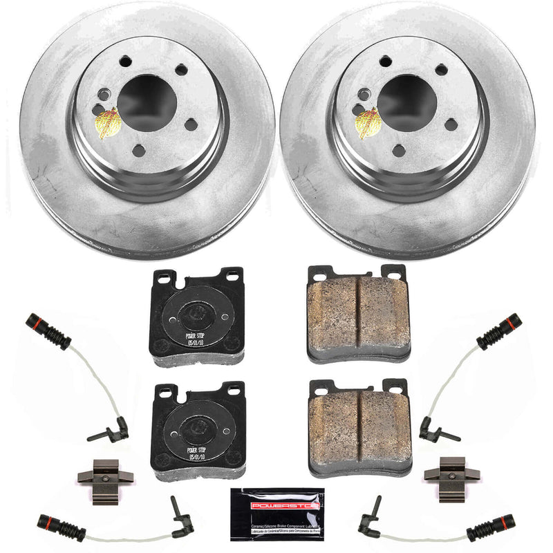 Power Stop CRK6472 Z23 Evolution Sport Rear Brake Kit for 1998-2000 Mercedes-Benz C43 AMG product image