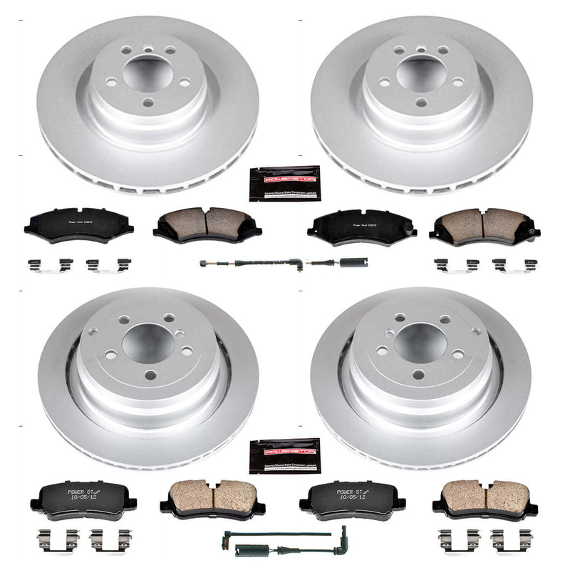 Power Stop CRK6476 Z23 Evolution Sport Front And Rear Brake Kit for 2010-2011 Land Rover Range Rover Hse product image