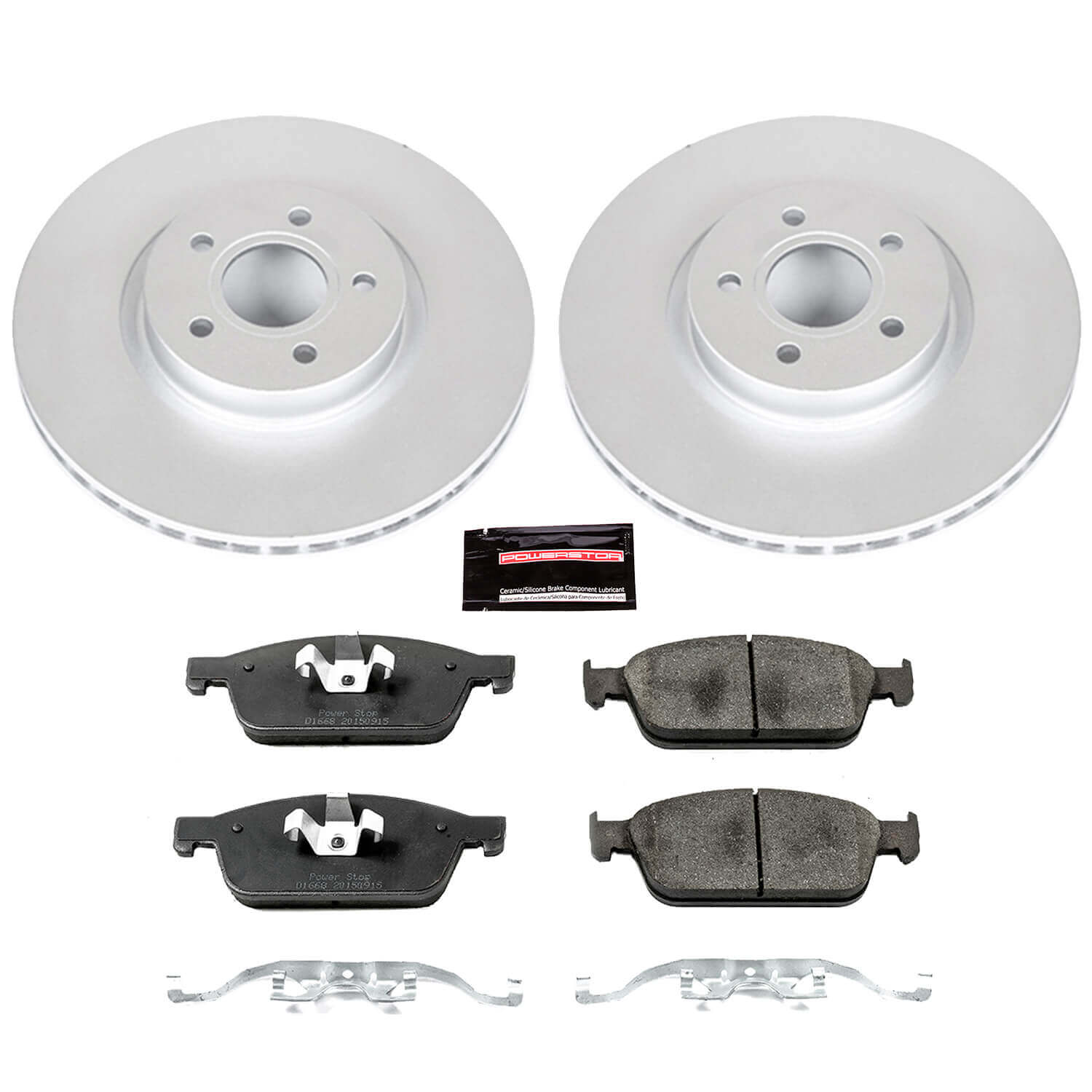 Power Stop CRK6479 Z23 Evolution Sport Front Brake Kit for 2013-2014 Ford Focus ST product image