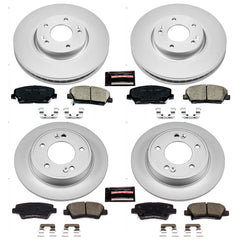 Power Stop CRK6485 Z17 Evolution Front And Rear Brake Kit for 2013-2015 Hyundai Veloster product image