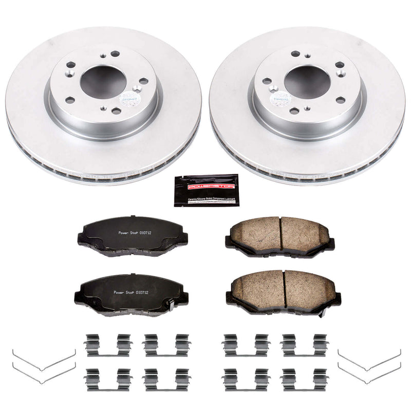 Power Stop CRK6490 Z17 Evolution Front Brake Kit for 2013 Acura ILX product image
