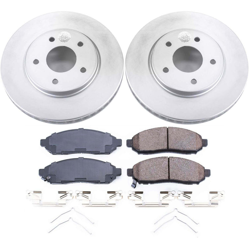 Power Stop CRK6492 Z17 Evolution Front Brake Kit for 2015-2018 Chevrolet City Express product image