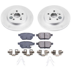 Power Stop CRK6498 Z17 Evolution Rear Brake Kit for 2011-2017 Lexus CT200H product image
