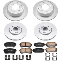 Power Stop CRK6512 Z17 Evolution Front And Rear Brake Kit for 2012-2016 Kia Sportage Front Wheel Drive product image