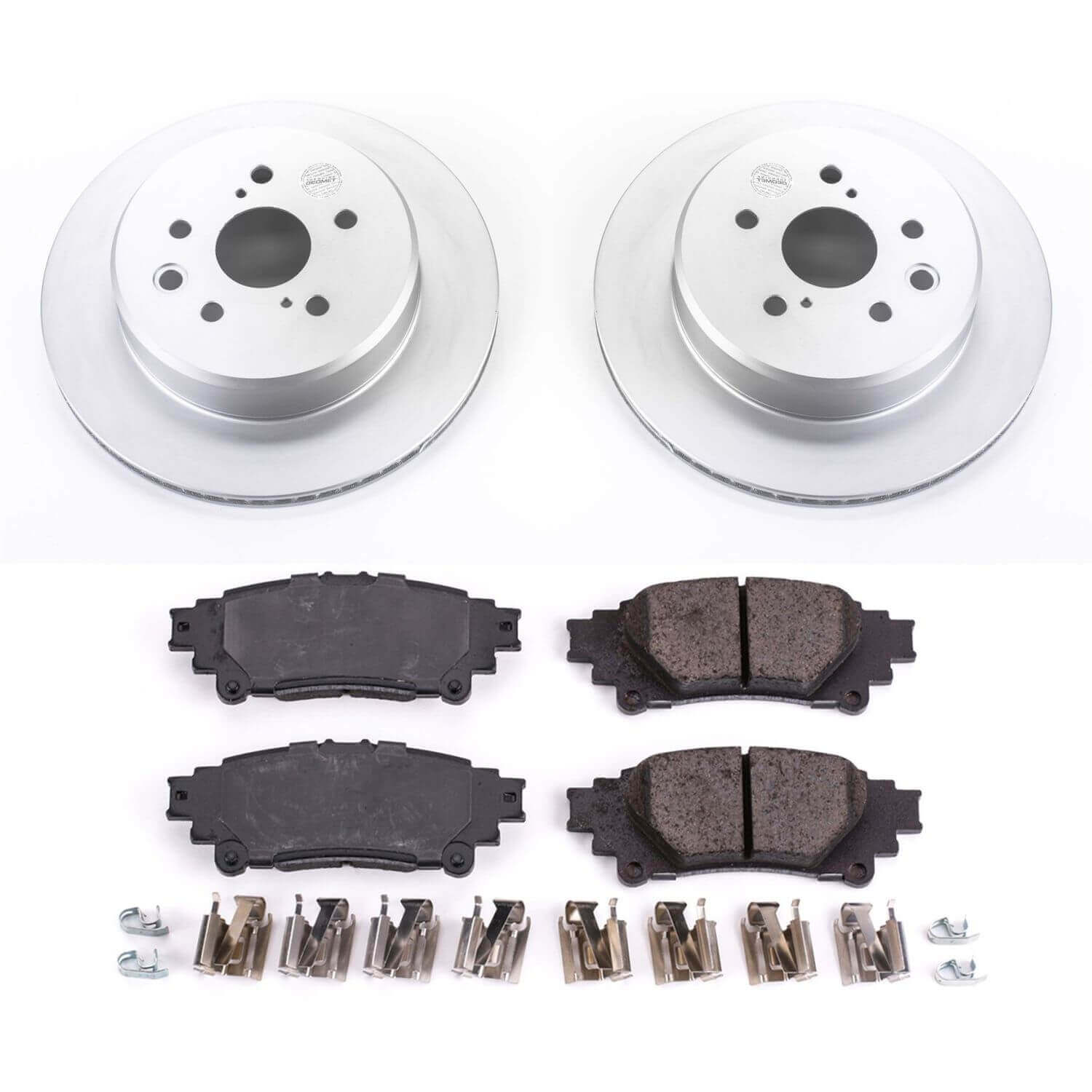 Power Stop CRK6514 Z17 Evolution Rear Brake Kit for 2018-2019 Lexus GS300 product image