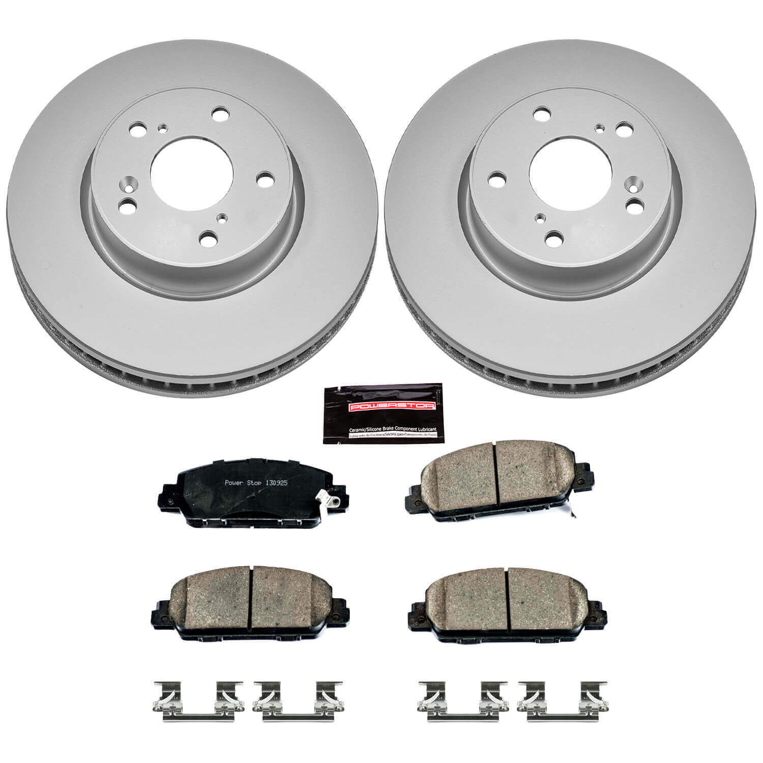 Power Stop CRK6515 Z17 Evolution Front Brake Kit for 2013 Honda Accord EX, EX-L, Sport product image