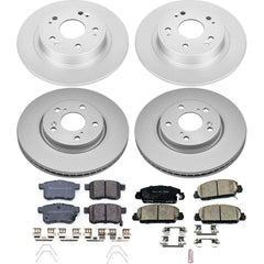 Power Stop CRK6516 Z17 Evolution Front And Rear Brake Kit for 2013 Honda Accord EX, EX-L, Sport product image
