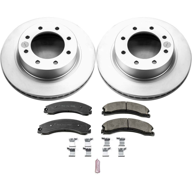Power Stop CRK6518 Z17 Evolution Front Brake Kit for 2012-2021 Nissan NV1500 product image