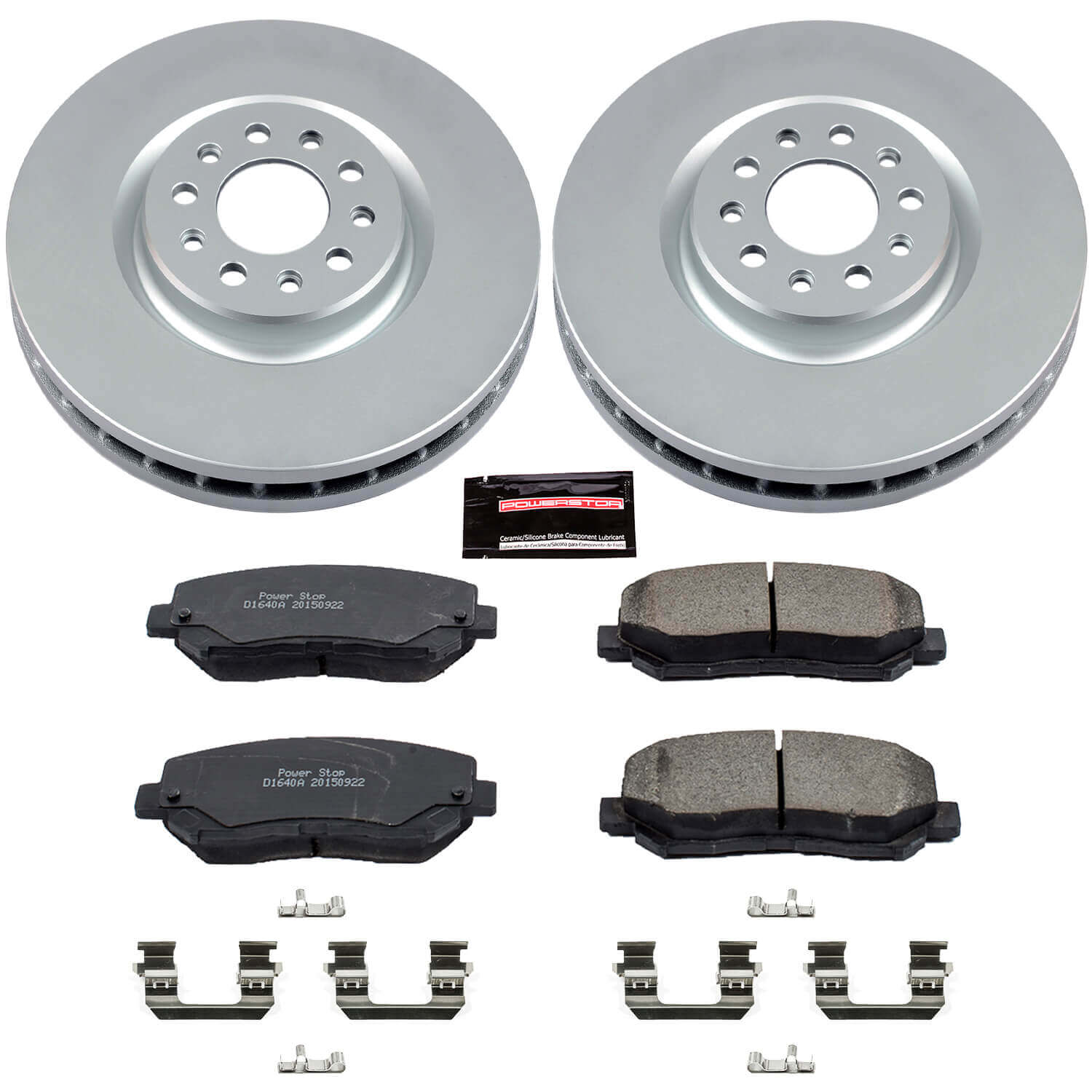 Power Stop CRK6538 Z17 Evolution Front Brake Kit for 2015-2017 Chrysler 200 product image