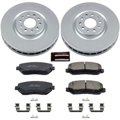 Power Stop CRK6538 Z17 Evolution Front Brake Kit for 2015-2017 Chrysler 200 product image