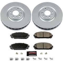 Power Stop CRK6540 Z17 Evolution Front Brake Kit for 2014-2015 Jeep Cherokee product image