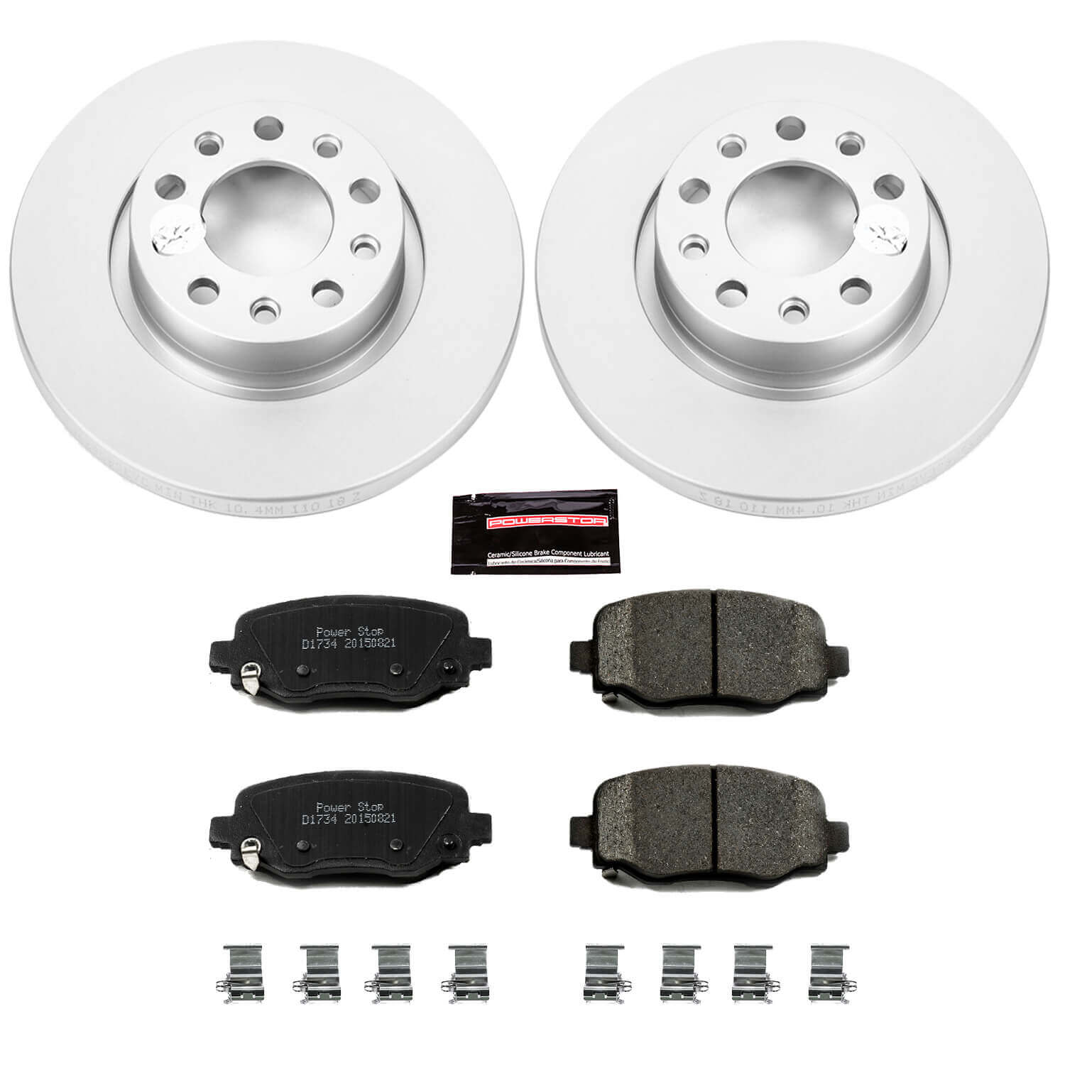 Power Stop CRK6543 Z17 Evolution Rear Brake Kit for 2015-2017 Chrysler 200 product image