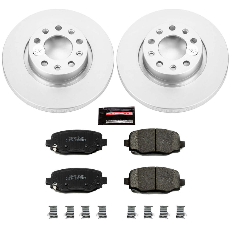 Power Stop CRK6543 Z17 Evolution Rear Brake Kit for 2015-2017 Chrysler 200 product image