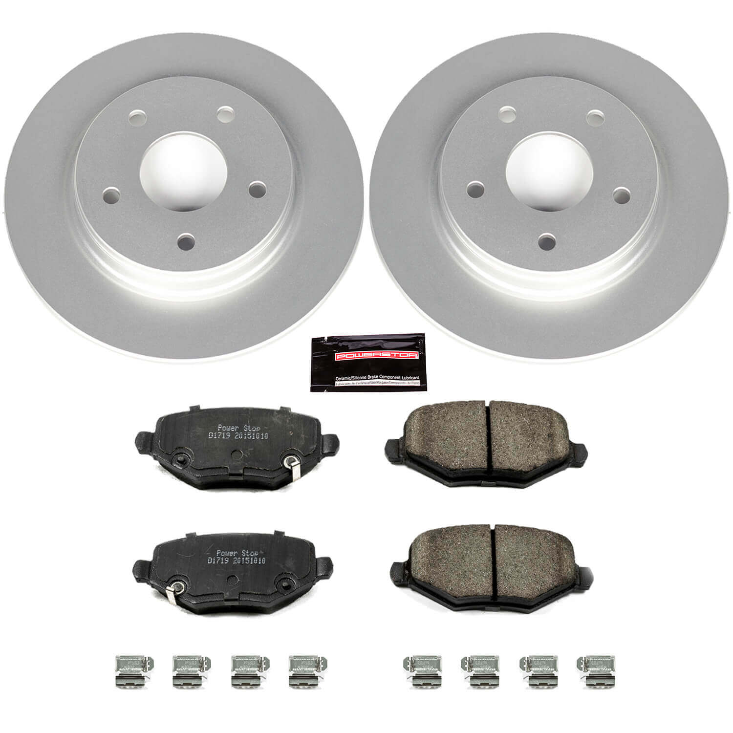 Power Stop CRK6544 Z17 Evolution Rear Brake Kit for 2012-2016 Chrysler Town & Country product image