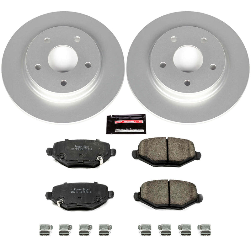 Power Stop CRK6544 Z17 Evolution Rear Brake Kit for 2012-2016 Chrysler Town & Country product image