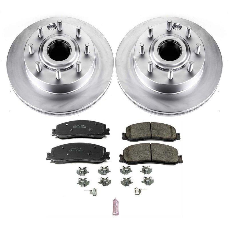 Power Stop CRK6550 Z17 Evolution Front Brake Kit for 2012 Ford F-250 Super Duty Rear Wheel Drive product image