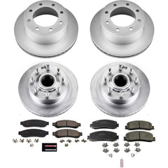 Power Stop CRK6551 Z17 Evolution Front And Rear Brake Kit for 2012 Ford F-250 Super Duty Rear Wheel Drive product image
