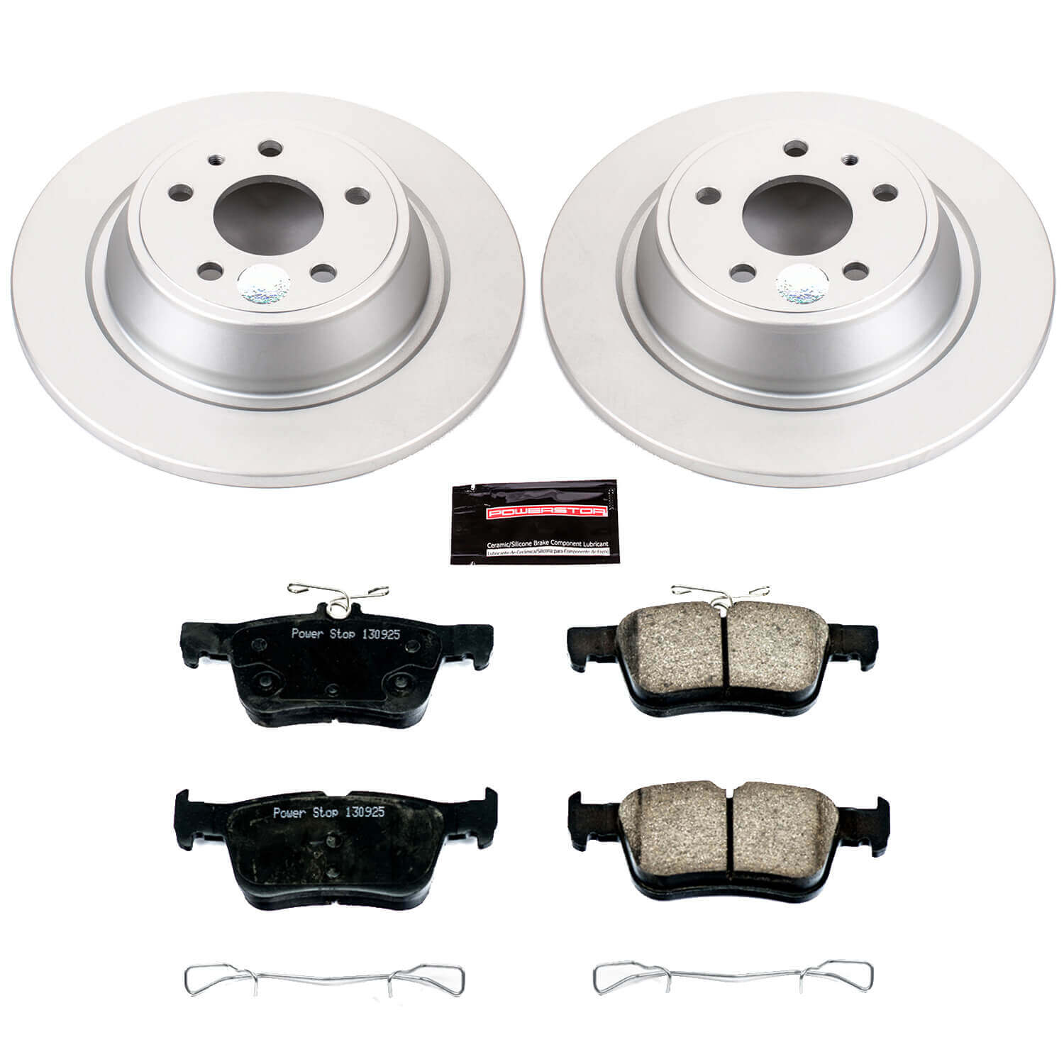 Power Stop CRK6559 Z17 Evolution Rear Brake Kit for 2013 Ford Fusion S, SE, SE Hybrid, Titanium, Titanium Hybrid product image