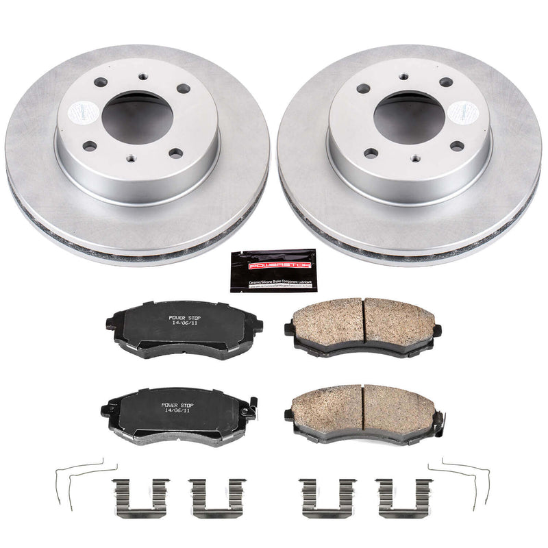 Power Stop CRK656 - Z17 Evolution Front Brake Kit vehicle fitment brake part