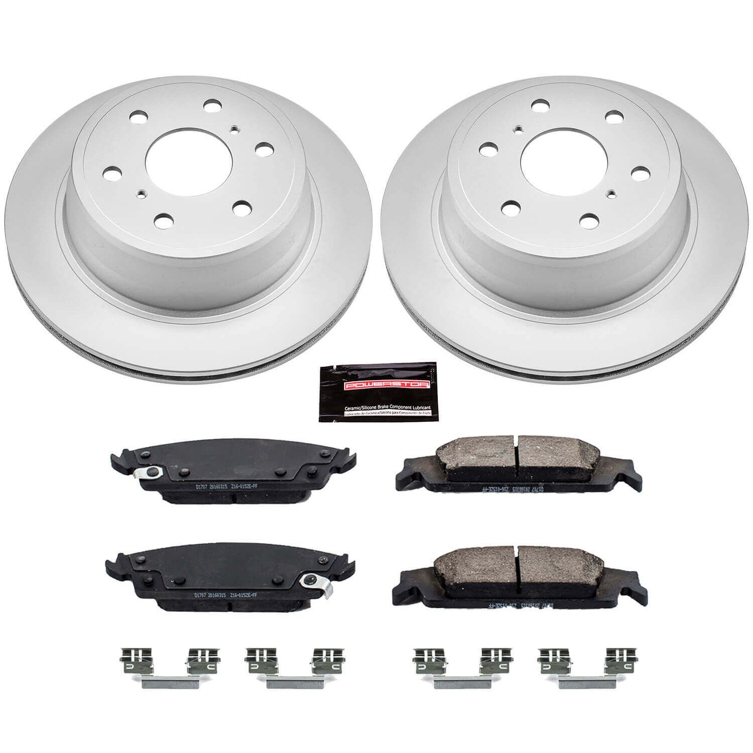 Power Stop CRK6562 Z17 Evolution Rear Brake Kit for 2015-2020 Cadillac Escalade product image