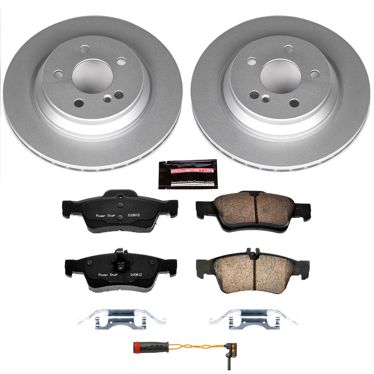 Power Stop CRK6567 Z23 Evolution Sport Rear Brake Kit for 2003-2006 Mercedes-Benz S430 4Matic product image