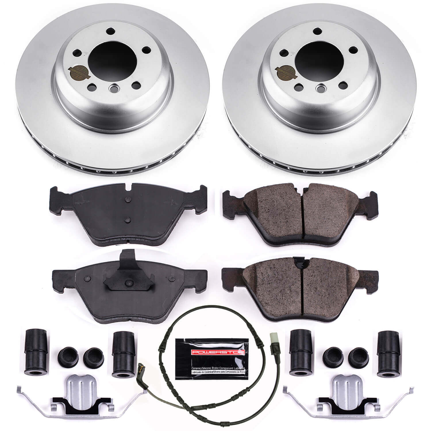 Power Stop CRK6578 Z23 Evolution Geomet Coated Front Pad And Rotor Kit for 2009-2010 BMW Z4 product image