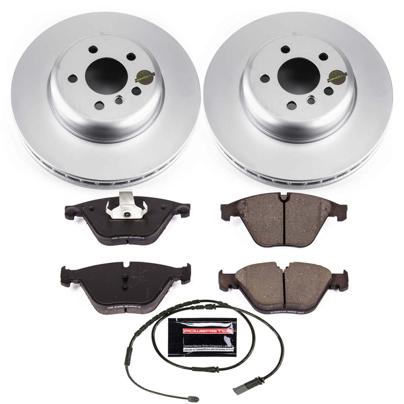 Power Stop CRK6581 Z23 Evolution Geomet Coated Front Pad And Rotor Kit for 2011 BMW 535I Xdrive product image