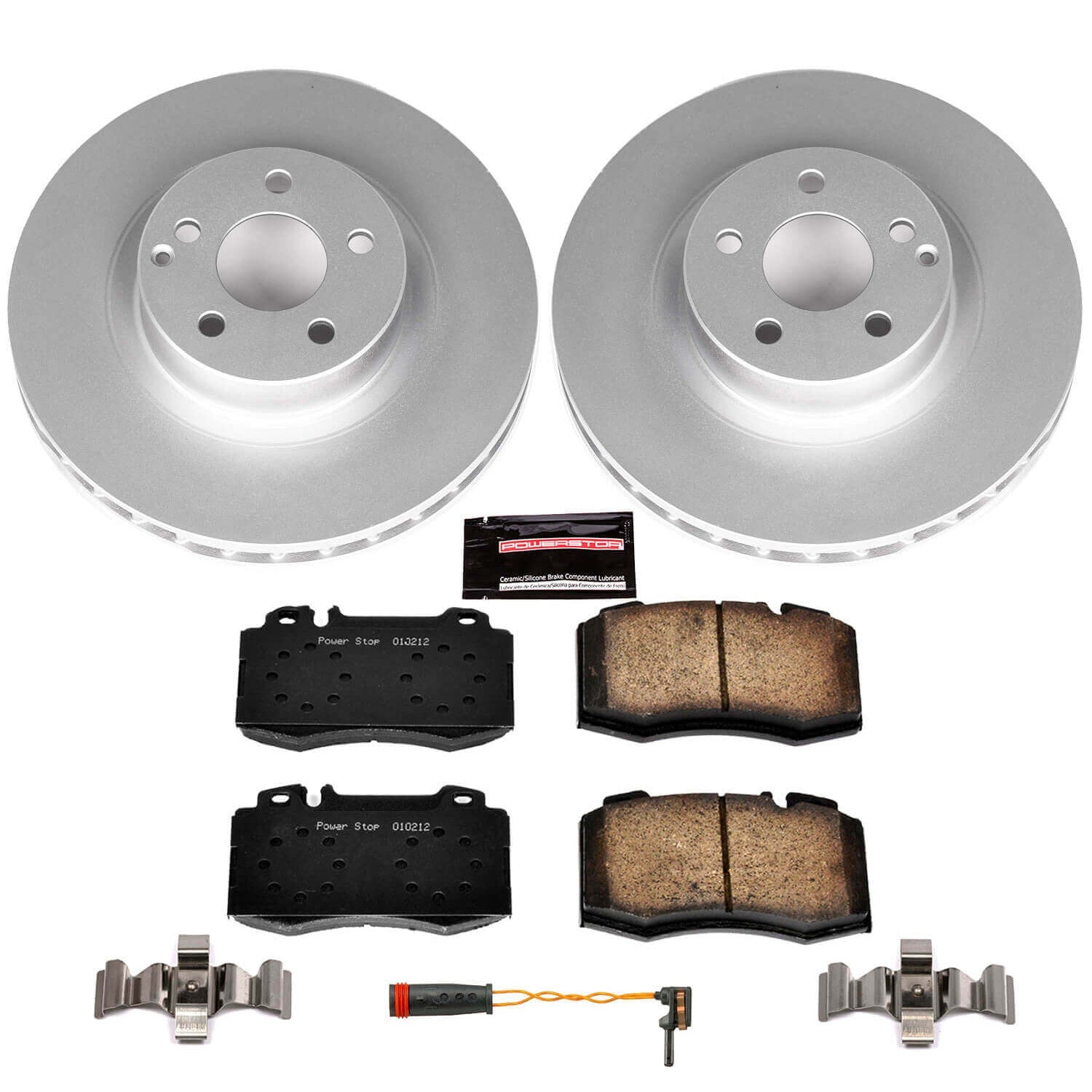 Power Stop CRK6599 Z23 Evolution Sport Front Brake Kit for 2007-2009 Mercedes-Benz E550 Rear Wheel Drive product image