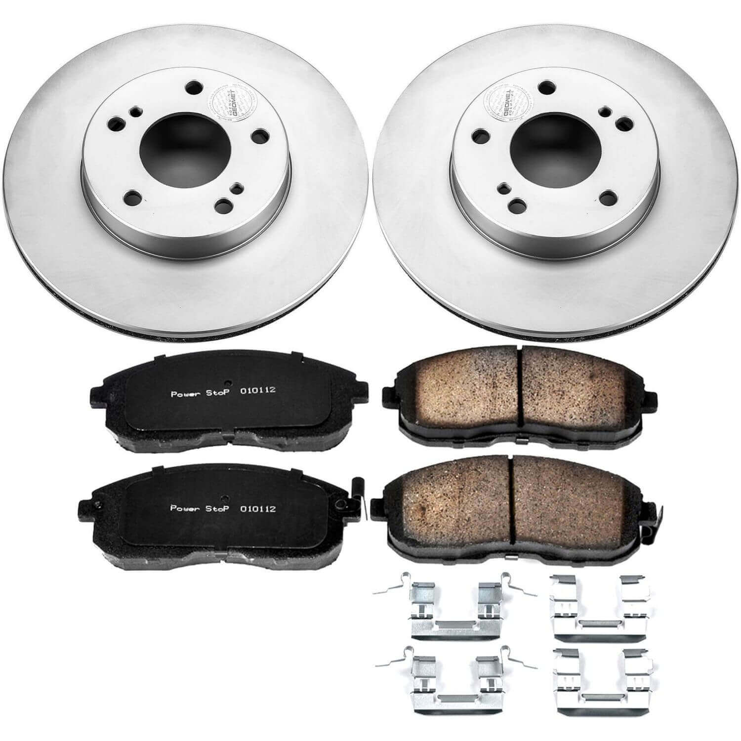 Power Stop CRK660 Z17 Evolution Front Brake Kit for 1996-1999 Infiniti I30 product image