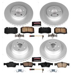 Power Stop CRK6600 Z23 Evolution Sport Front And Rear Brake Kit for 2007-2009 Mercedes-Benz E550 Rear Wheel Drive product image