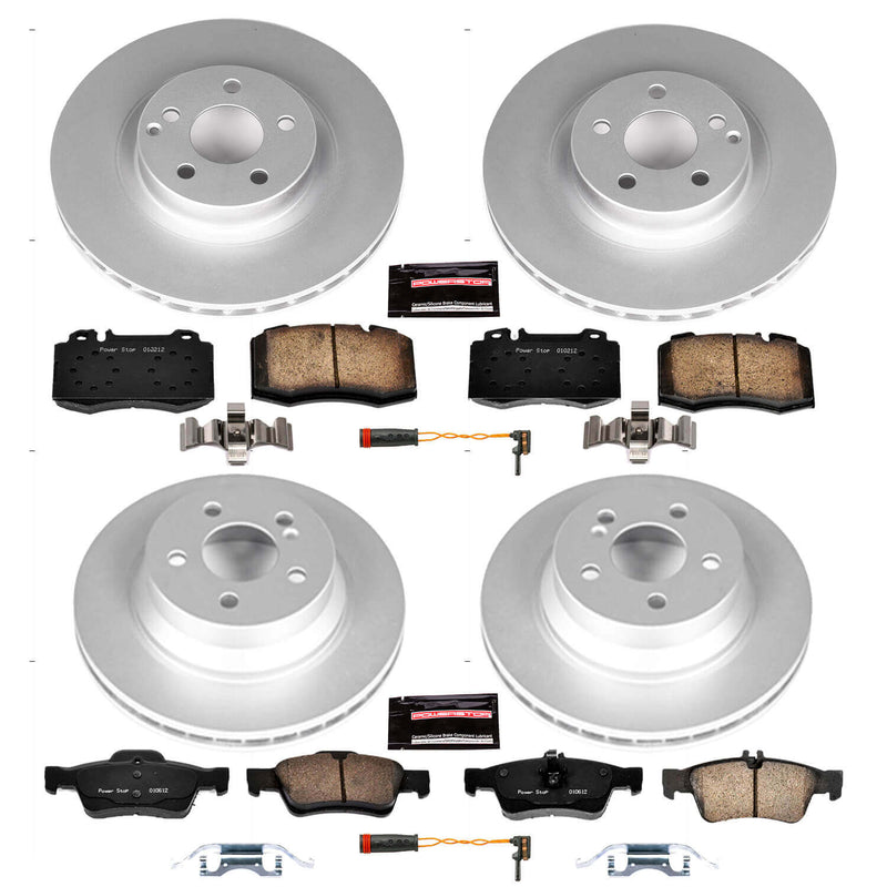 Power Stop CRK6600 Z23 Evolution Sport Front And Rear Brake Kit for 2007-2009 Mercedes-Benz E550 Rear Wheel Drive product image