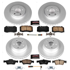 Power Stop CRK6602 Z23 Evolution Sport Front And Rear Brake Kit for 2007-2011 Mercedes-Benz CLS550 product image