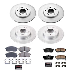 Power Stop CRK662 Z17 Evolution Front And Rear Brake Kit for 1996-1999 Infiniti I30 product image