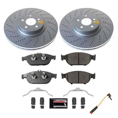 Power Stop CRK6637 Front Z23 Evolution Sport Performance Pad And Rotor Kit for 2012-2014 Mercedes-Benz E550 Convertible, Coupe (2 Door) product image
