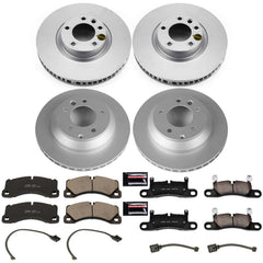 Power Stop CRK6650 Z23 Evolution Sport Front And Rear Brake Kit for 2011-2012 Porsche Cayenne S, S Hybrid product image