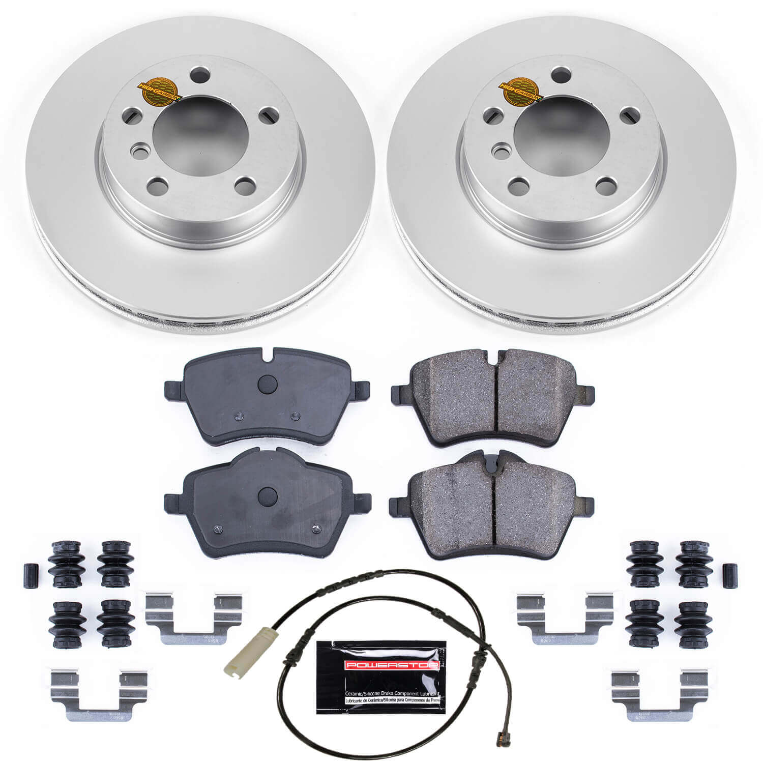 Power Stop CRK6662 Z23 Evolution Sport Front Brake Kit for 2011-2016 MINI Cooper Countryman Base product image