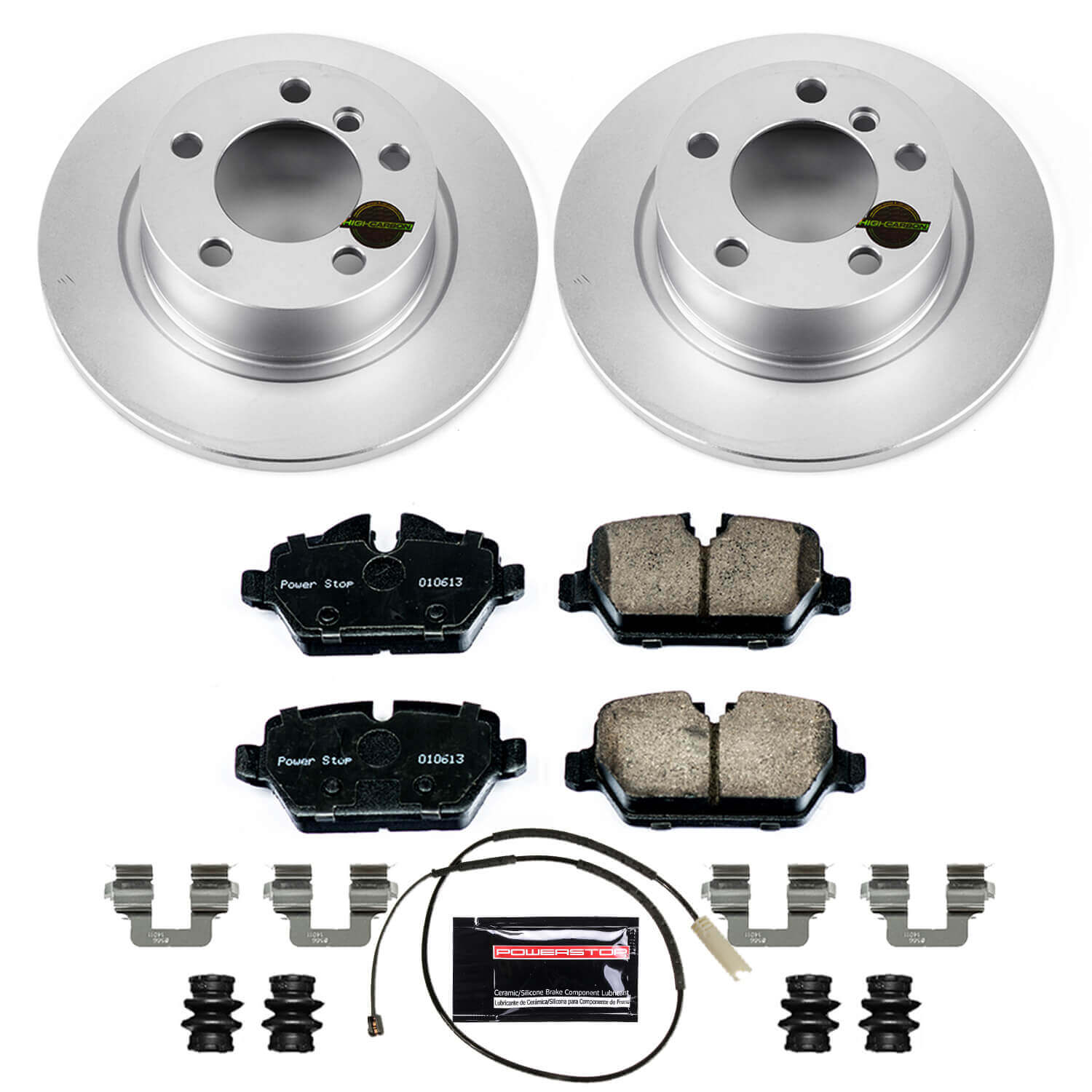 Power Stop CRK6664 Z23 Evolution Sport Rear Brake Kit for 2011-2012 MINI Cooper Countryman product image