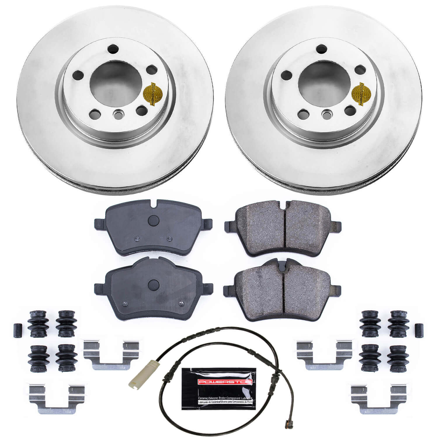 Power Stop CRK6665 Z23 Evolution Sport Front Brake Kit for 2011-2012 MINI Cooper Countryman S, S ALL4 product image