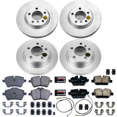 Power Stop CRK6666 Z23 Evolution Sport Front And Rear Brake Kit for 2011-2016 MINI Cooper Countryman S, S ALL4 product image