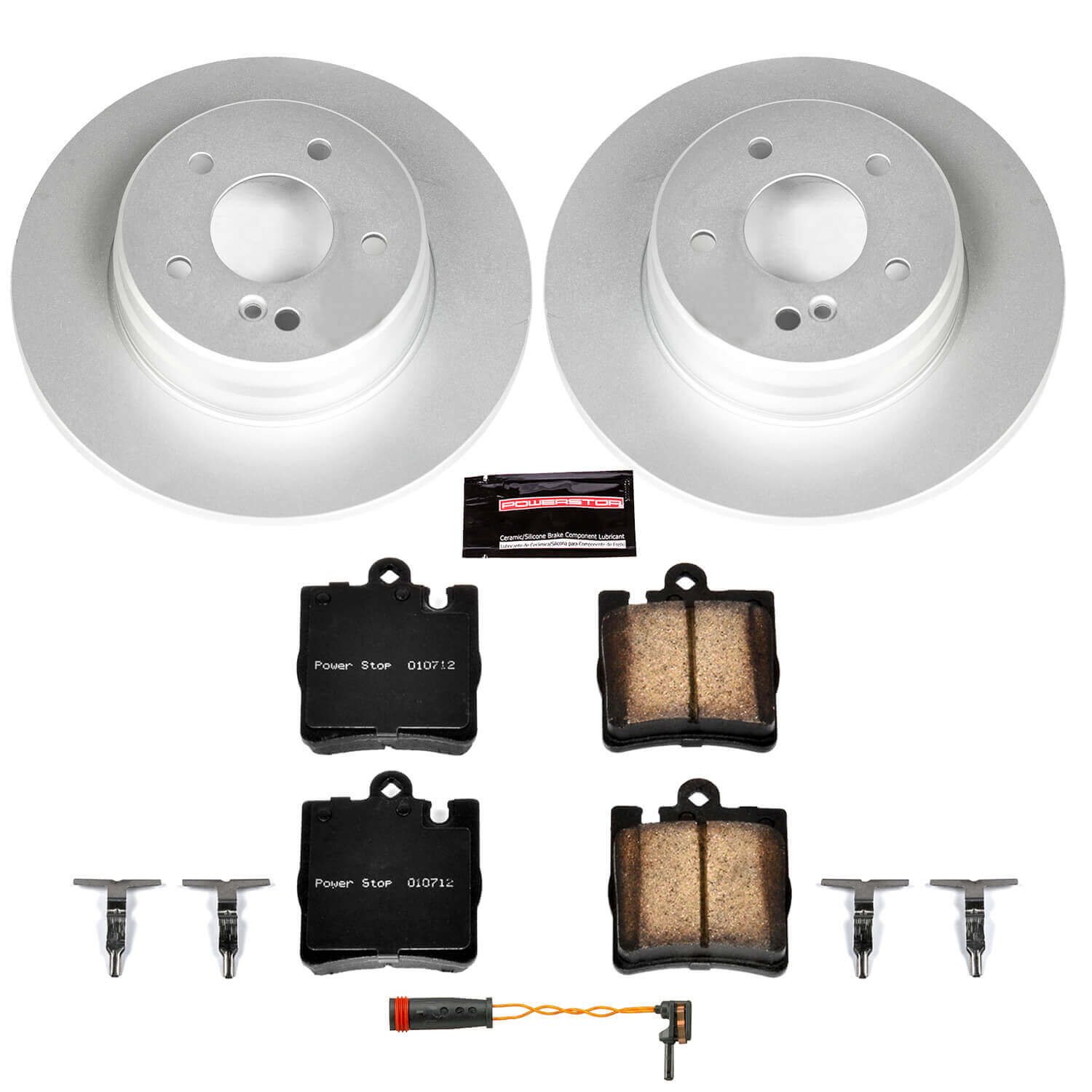 Power Stop CRK6698 Z23 Evolution Sport Rear Brake Kit for 2003-2007 Mercedes-Benz C230 product image