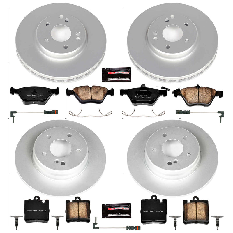 Power Stop CRK6700 Z23 Evolution Sport Front And Rear Brake Kit for 2000-2003 Mercedes-Benz CLK430 product image