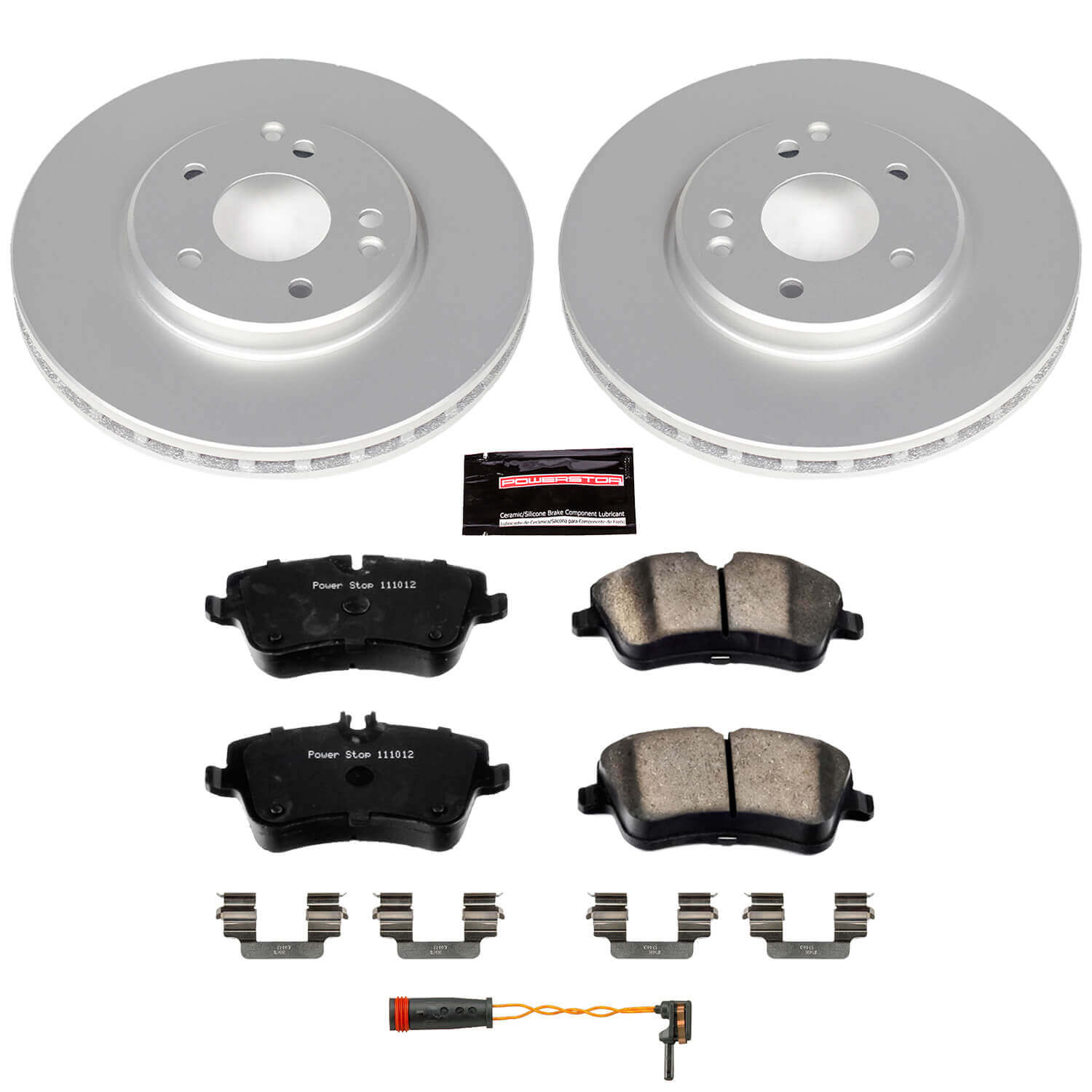 Power Stop CRK6702 Z23 Evolution Sport Front Brake Kit for 2003 Mercedes-Benz C230 product image