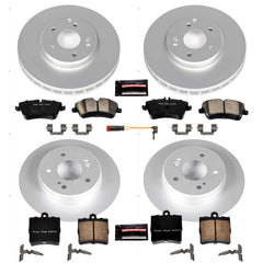 Power Stop CRK6703 Z23 Evolution Sport Front And Rear Brake Kit for 2006-2008 Mercedes-Benz SLK280 product image