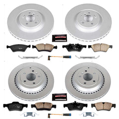 Power Stop CRK6707 Z23 Evolution Sport Front And Rear Brake Kit for 2007-2008 Mercedes-Benz GL320 product image